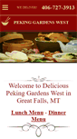 Mobile Screenshot of pekinggardenswest.com
